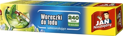 Изображение JAN Niezbędny Woreczki do lodu pudełko 240szt (ZZAJAN310.)