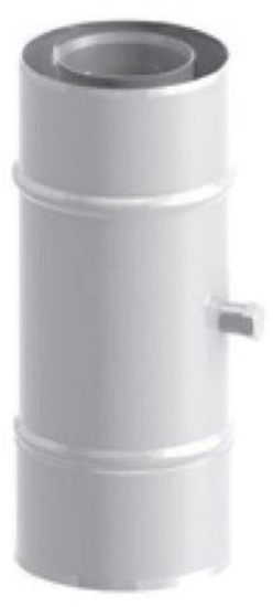 Picture of Jeremias Rura odwodnieniowa dla czci pionowej 80/125 z uszczelk (TWIN64080/125)