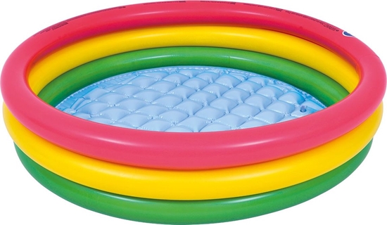 Изображение JiLong Basen dziecicy 3- piercieniowy 100x22 cm SUN CLUB 17218