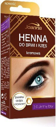 Picture of Joanna Henna do brwi i rzęs kremowa nr 3.0 ciemny brąz 15 ml