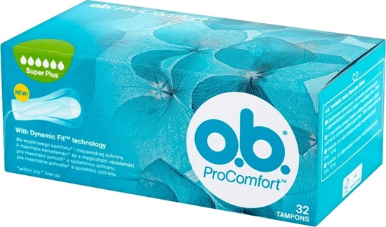Picture of Johnson & Johnson O.B.ProComfort Super Plus komfortowe tampony 1op.-32szt