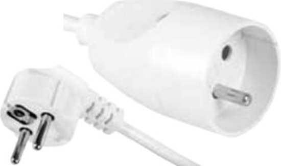 Изображение Jonex Przeduacz z 1 gniazdem z/u 10A OMY 3 x 1mm biay 5m (PS-171)