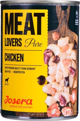 Attēls no Josera Meatlovers Pure Kurczak karma mokra dla psów 400g