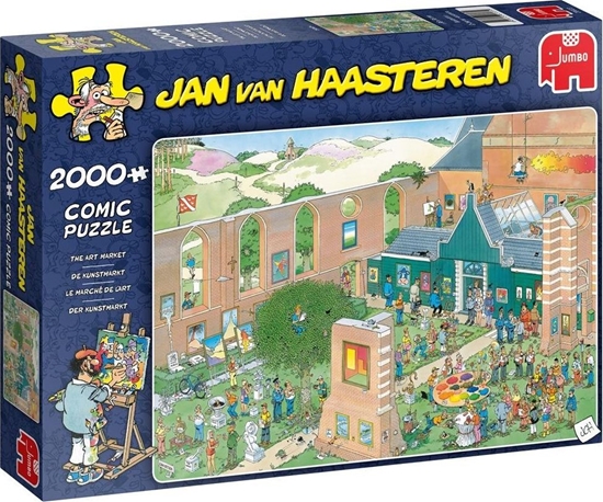 Изображение Jumbo Puzzle 2000 Haasteren Wystawa dzie sztuki G3
