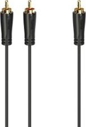 Изображение Kabel Hama RCA (Cinch) - RCA (Cinch) x2 5m czarny (002050970000)