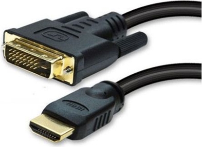 Attēls no Kabel HDMI - DVI-D 3m czarny (77483)