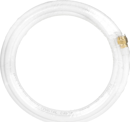 Attēls no Kabel iBOX Antenowy (F) 10m biały (IKK10EX)