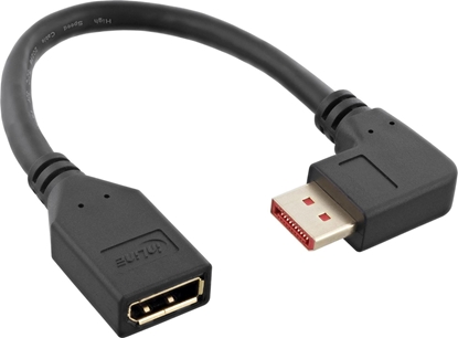 Attēls no Kabel InLine DisplayPort - DisplayPort 0.15m czarny (17159R)
