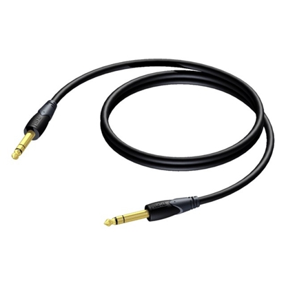 Изображение Kabel Jack Męski Stereo - Jack Męski Stereo 3m - CLA610/3