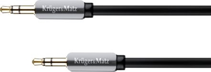 Picture of Kabel Kruger&Matz Jack 3.5mm - Jack 3.5mm 3m szary (KM0314)