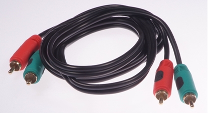 Attēls no Kabel Libox RCA (Cinch) x2 - RCA (Cinch) x2 1.5m czarny (LB0019)