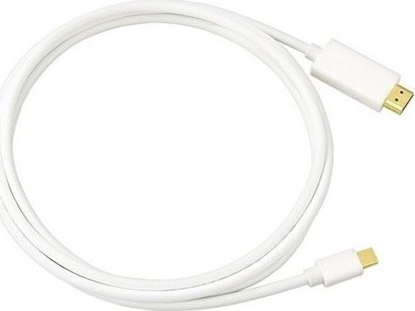 Attēls no Kabel LMP DisplayPort Mini - HDMI 2m biay (LMP-MH-2M)