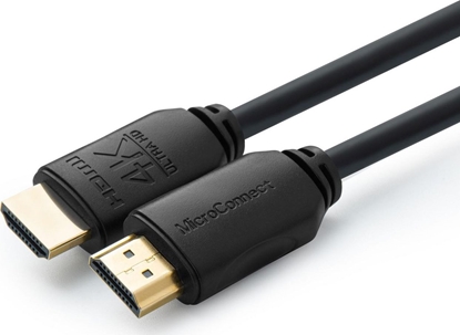 Изображение Kabel MicroConnect HDMI - HDMI 1m czarny (MC-HDM19191V2.0)