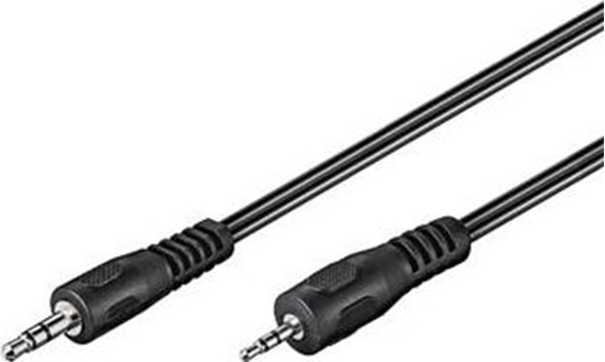 Picture of Kabel PremiumCord Jack 2.5mm - Jack 3.5mm 2m czarny (kjack2mm2)