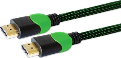 Изображение Kabel Savio HDMI - HDMI 3m zielony (GCL-06)