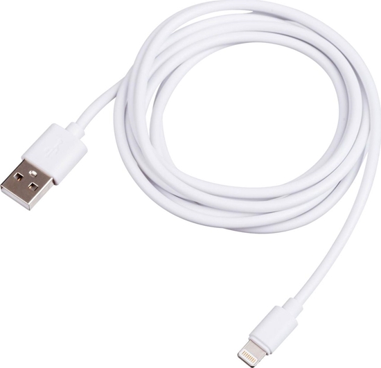 Picture of Kabel USB Akyga USB-A - Lightning 1.8 m Biały (AK-USB-31)