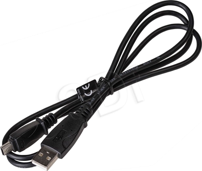 Attēls no Kabel USB Akyga USB-A - miniUSB 1 m Czarny (AK-USB-22)