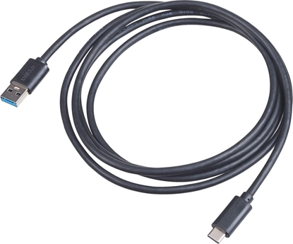 Изображение Kabel USB Akyga USB-A - USB-C 1.8 m Czarny (AK-USB-29)