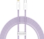 Изображение Kabel USB Baseus USB-C - Lightning 2 m Fioletowy (BSU3060PRP)
