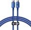 Изображение Kabel USB Baseus USB-C - USB-C 1.2 m Niebieski (baseus_20220224133222)
