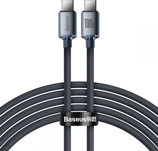 Изображение Kabel USB Baseus USB-C - USB-C 2 m Czarny (baseus_20220112122938)