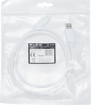 Picture of Kabel USB Blow USB-A - 1 m Biały (66-103#)