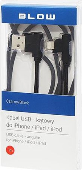 Изображение Kabel USB Blow USB-A - 1 m Czarny (66-119#)