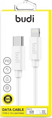Picture of Kabel USB Budi USB-C - Lightning 1 m Biay (BD195)