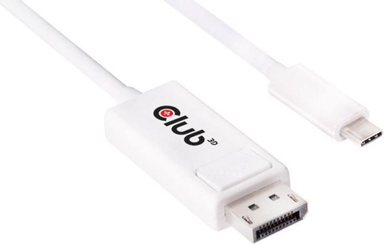 Picture of Kabel USB Club 3D USB-C - DisplayPort 1.2 m Biay (CAC-1517)