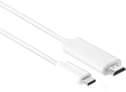 Attēls no Kabel USB Club 3D USB-C - HDMI 1.8 m Biay (CAC-1514)