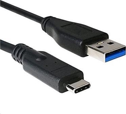 Attēls no Kabel USB C-Tech USB-A - USB-C 2 m Czarny (CB-USB3C-20B)