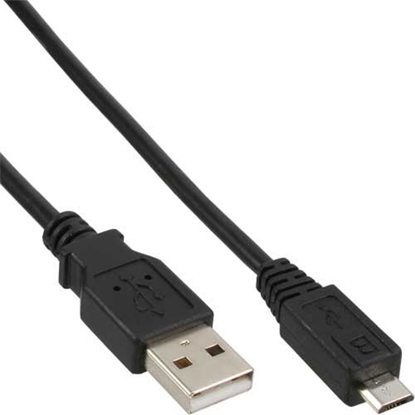 Attēls no Kabel USB Diverse USB-A - microUSB 1.8 m Czarny