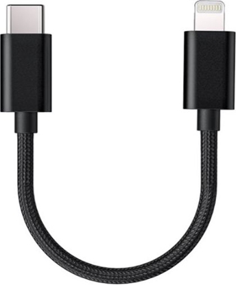 Изображение Kabel USB FiiO USB-C - Lightning 0.1 m Czarny