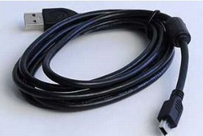 Picture of Kabel USB Gembird USB-A - 1.8 m Czarny (CCFUSB2AM5P6)