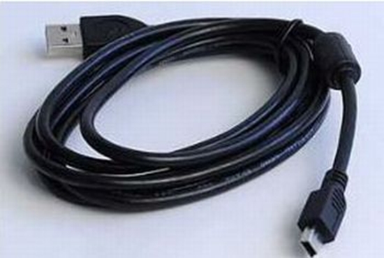 Изображение Kabel USB Gembird USB-A - 1.8 m Czarny (CCFUSB2AM5P6)