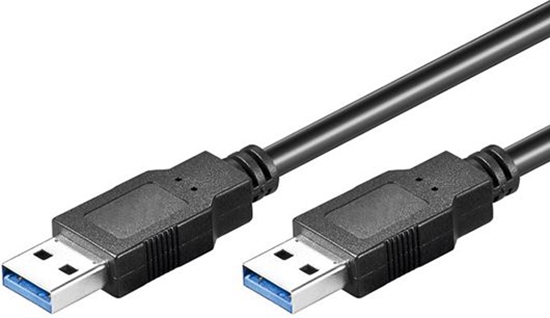 Picture of Kabel USB Goobay USB-A - USB-A 1.8 m Czarny (93928)