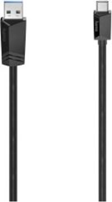 Picture of Kabel USB Hama USB-A - USB-C 0.75 m Czarny (002006510000)