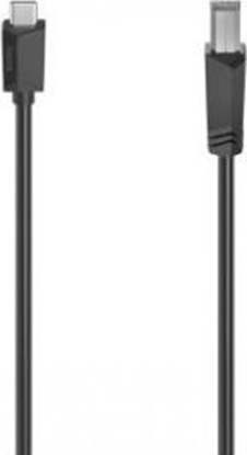 Изображение Kabel USB Hama USB-B - USB-C 1.5 m Czarny (002006420000)