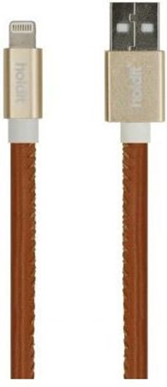 Picture of Kabel USB Holdit USB-A - Lightning 1 m Brzowy (612662)