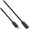 Изображение Kabel USB InLine USB-C - USB-C 2 m Czarny (35772)
