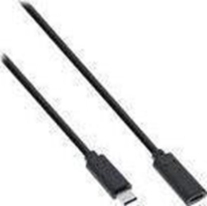 Attēls no Kabel USB InLine USB-C - USB-C 2 m Czarny (35772)