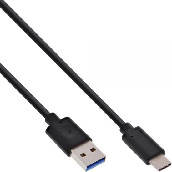 Picture of Kabel USB InLine USB-A - USB-C 2 m Czarny (35712)