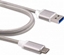 Picture of Kabel USB Innergie USB-A - USB-C 1 m Srebrny (3082186500)
