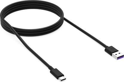 Attēls no Kabel USB Krux USB-A - USB-C 1.2 m Czarny (KRX0054)