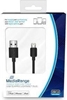Picture of Mediarange Lade- u. Datenkabel USB 2.0 auf Lightning 1m  sw