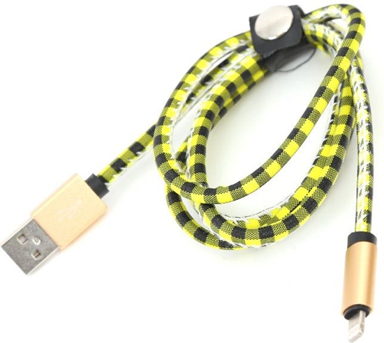 Picture of Platinet PUCLCIP1Y lightning cable 1 m Yellow