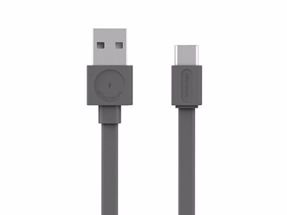 Picture of Kabel USB PowerCube USB-A - USB-C Szary (10453GY/USBCBC)