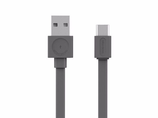 Изображение Kabel USB PowerCube USB-A - USB-C Szary (10453GY/USBCBC)