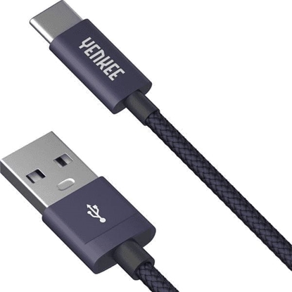 Attēls no Kabel USB Sencor USB-A - USB-C 2 m Fioletowy (YCU 302 BE)