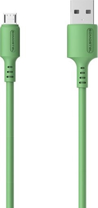 Attēls no Kabel USB Somostel USB-A - microUSB 1.2 m Zielony (SMS-BP06 USB - micro USB Zielony)